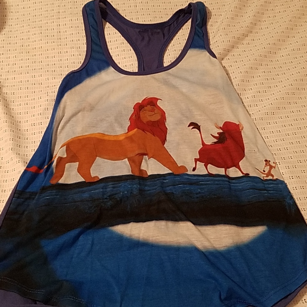 Disney lion king tank top